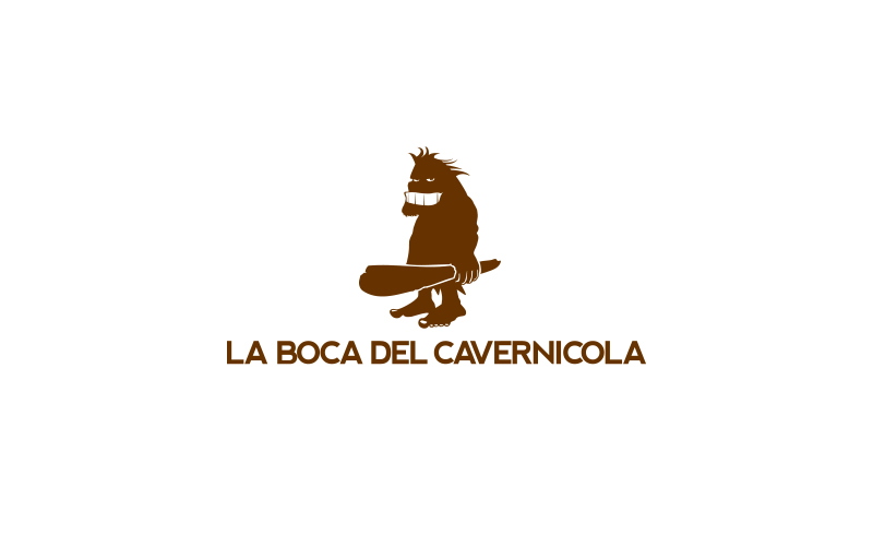 La Boca Del Cavernicola – Logo