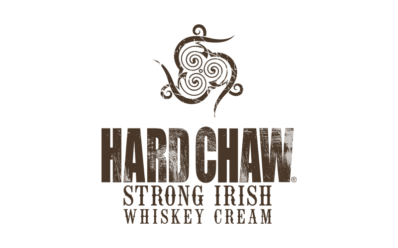 Hard Chaw Strong Irish Whisky Brand